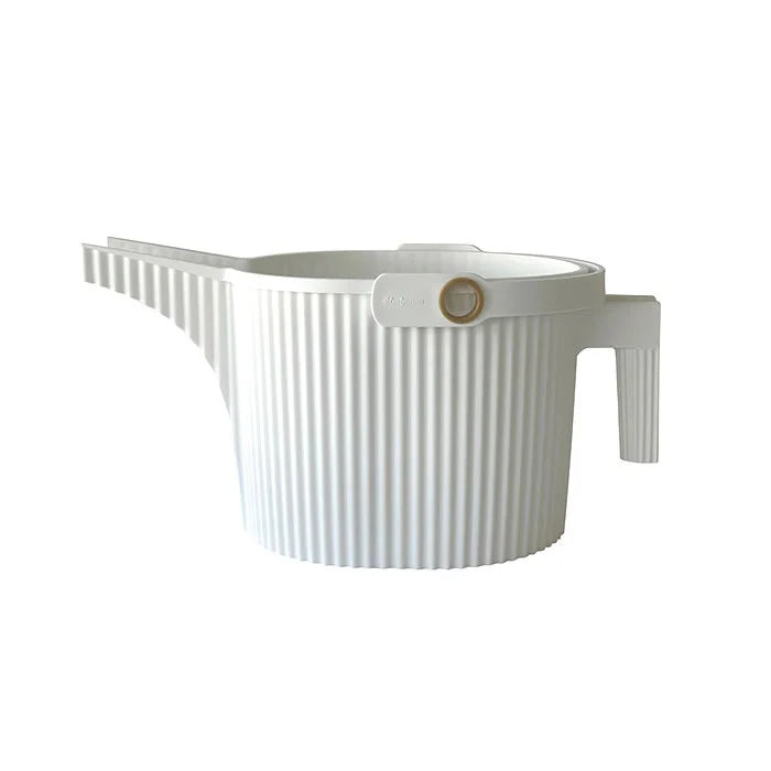 Garden Beetle Watering Can – White