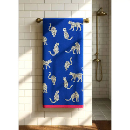 Organic Cotton Towels - Snow Leopards