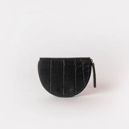 The Laura Purse - Black Croco