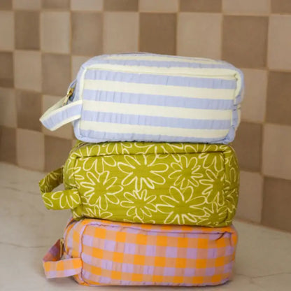 Field Seersucker Dopp Kit