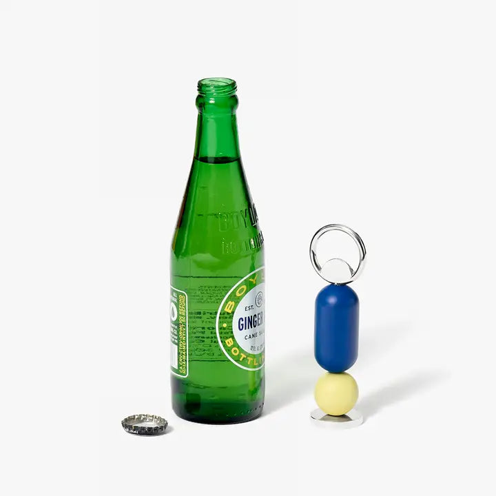 Abaco Bottle Opener - Blue/Yellow