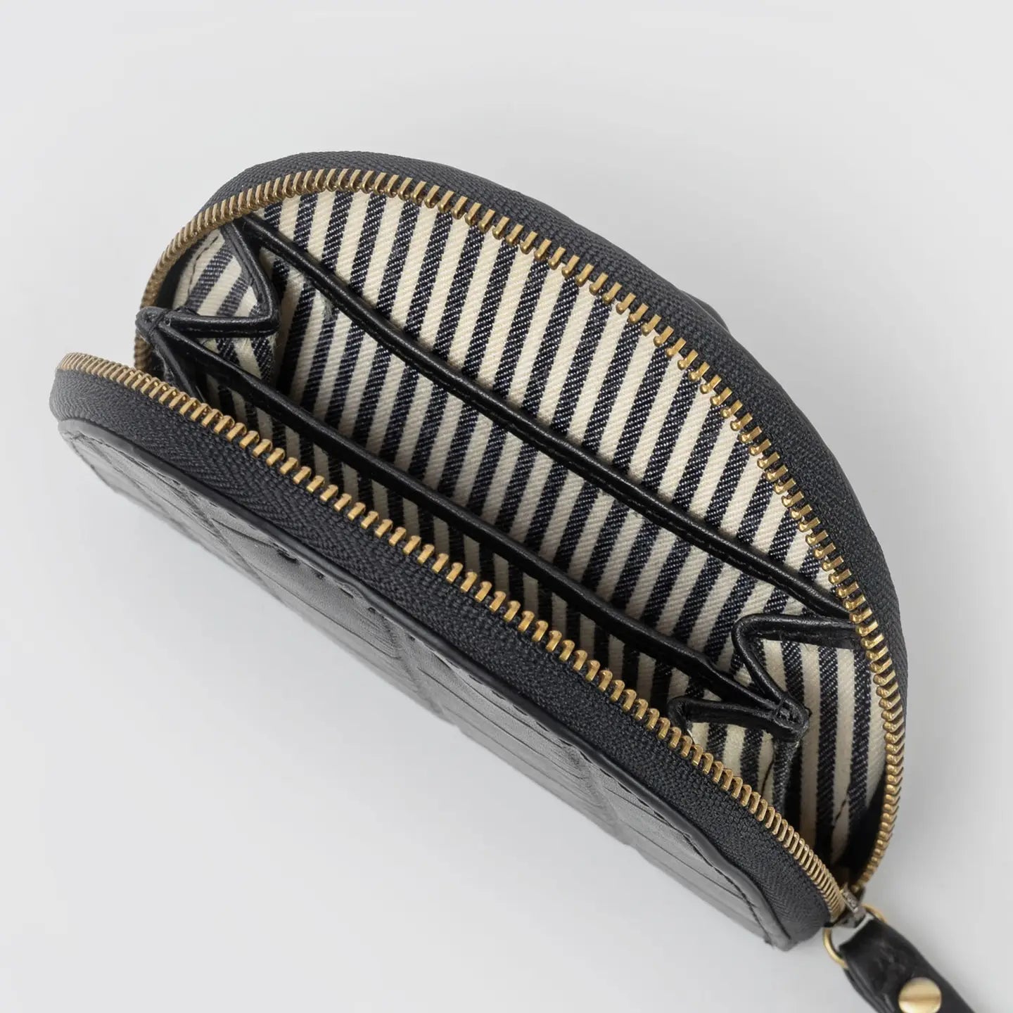The Laura Purse - Black Croco