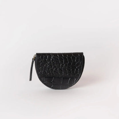 The Laura Purse - Black Croco