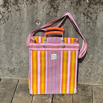 Recycled Nylon Tote Bag – Citrus Candy