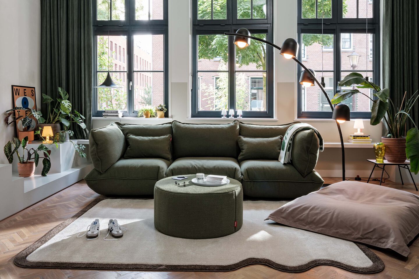 Big Lebow Floor Lamp - Anthracite