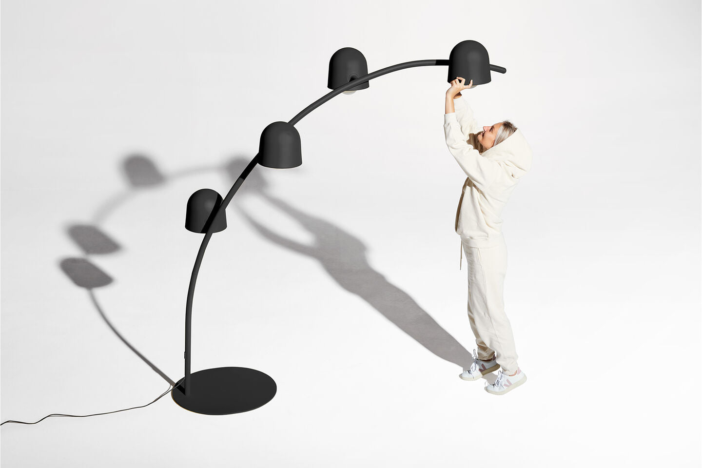 Big Lebow Floor Lamp - Anthracite
