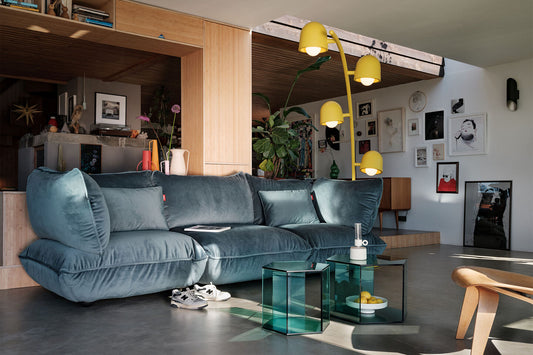 Big Lebow Floor Lamp - Banana