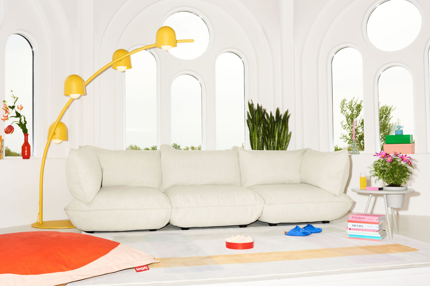 Big Lebow Floor Lamp - Banana