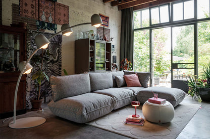 Big Lebow Floor Lamp - Light Grey