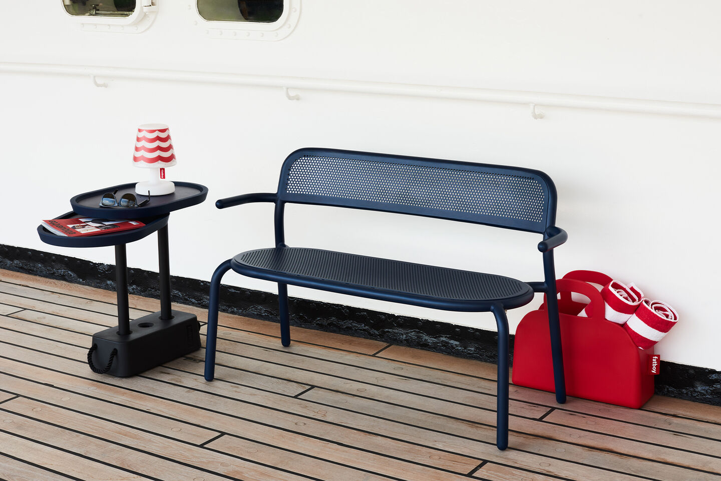 Brick Outdoor Side Table