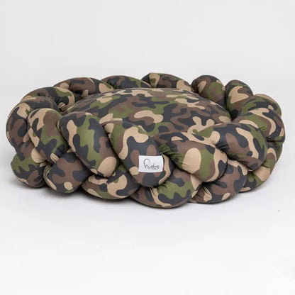 Braid Pet Bed - Camo