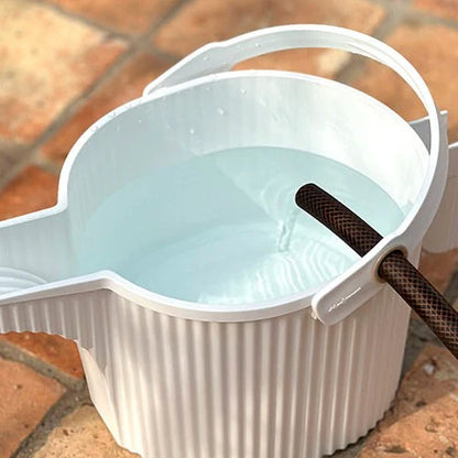 Garden Beetle Watering Can – White