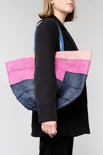 Miami Raffia Tote Bag