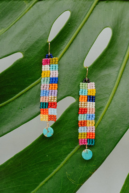 Tapestry Earrings - Narrow