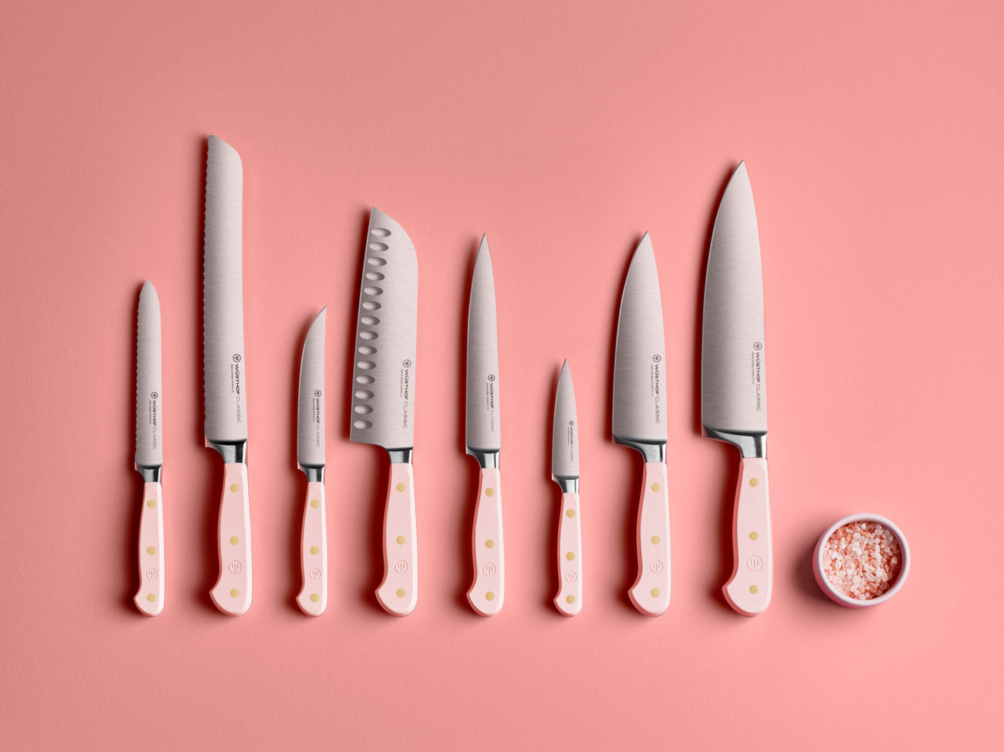 Wüsthof Classic Knife Set – Himalayan Salt