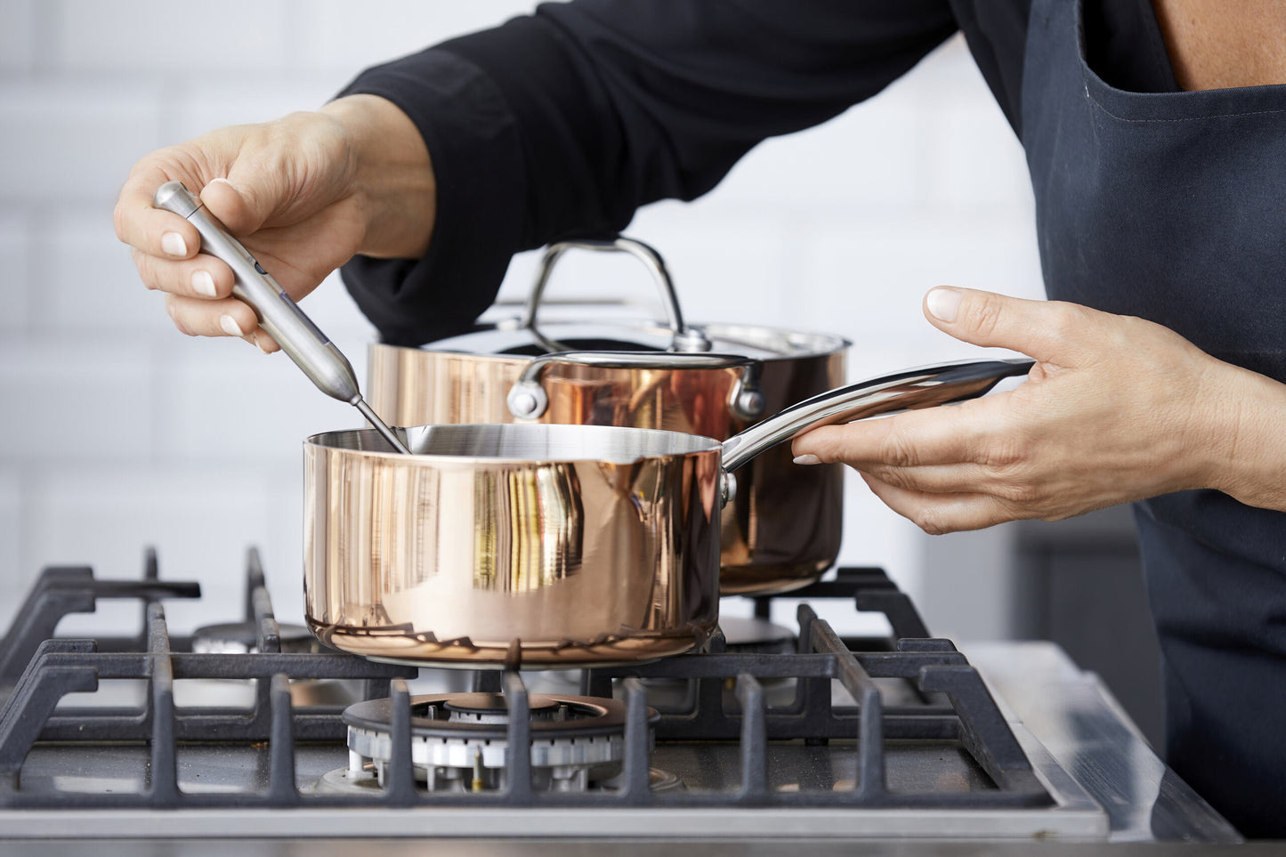Blomsterberg Copper Saucepans