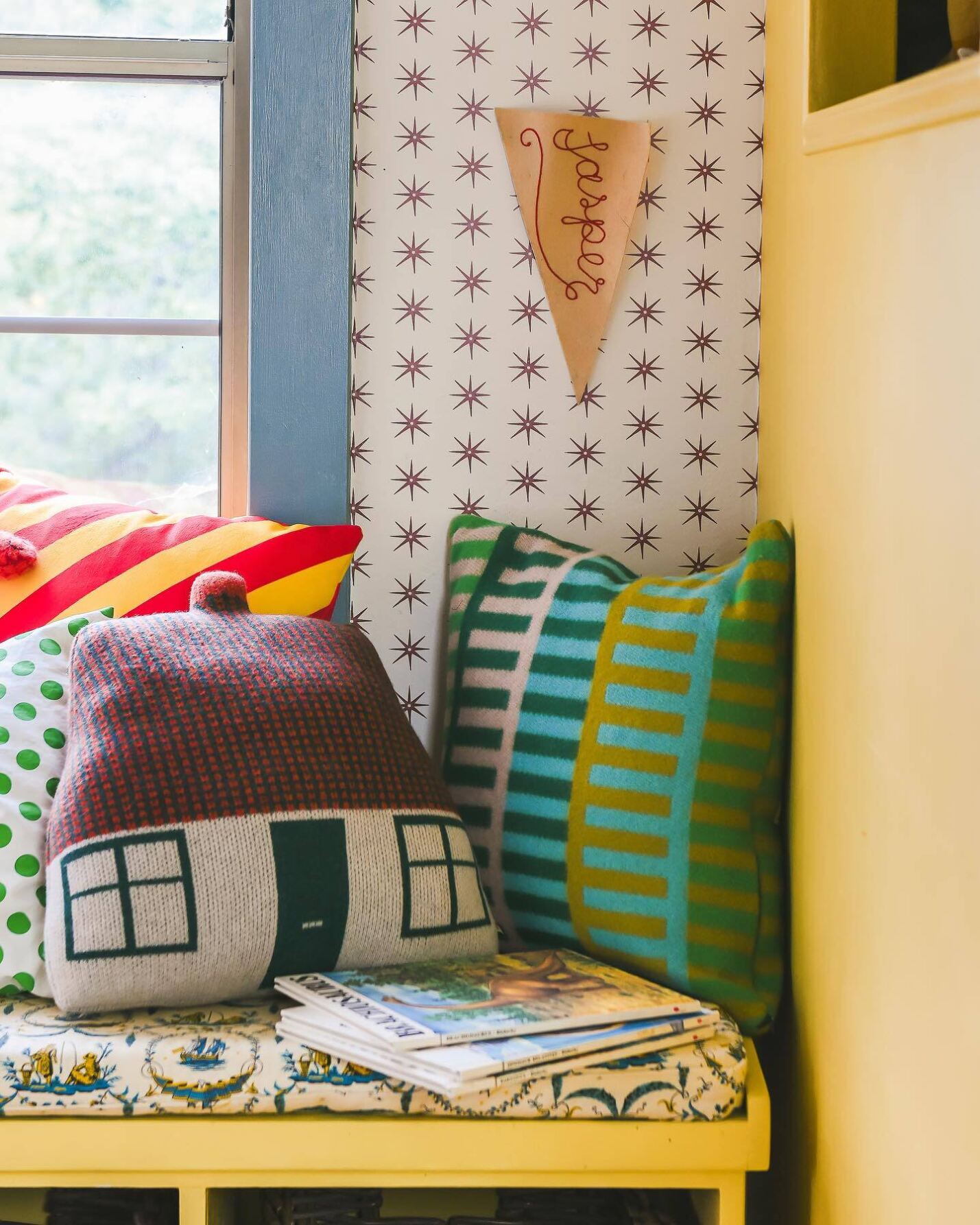 Shiel Square Cushion - Green
