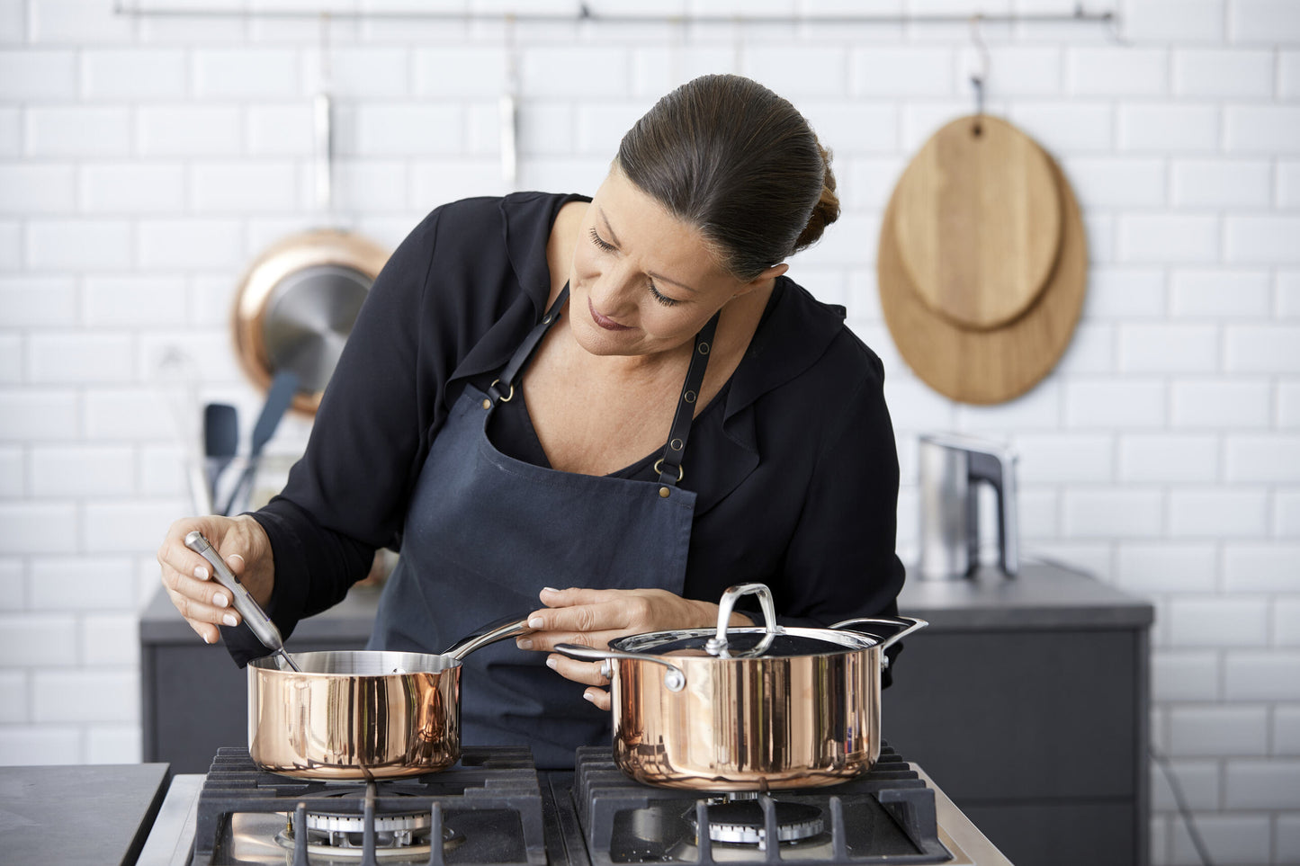 Blomsterberg Copper Saucepans