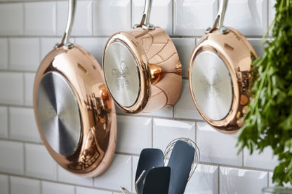Blomsterberg Copper Saucepans