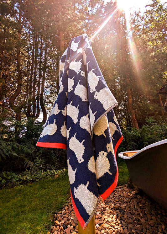 Kissing Sheep Towels