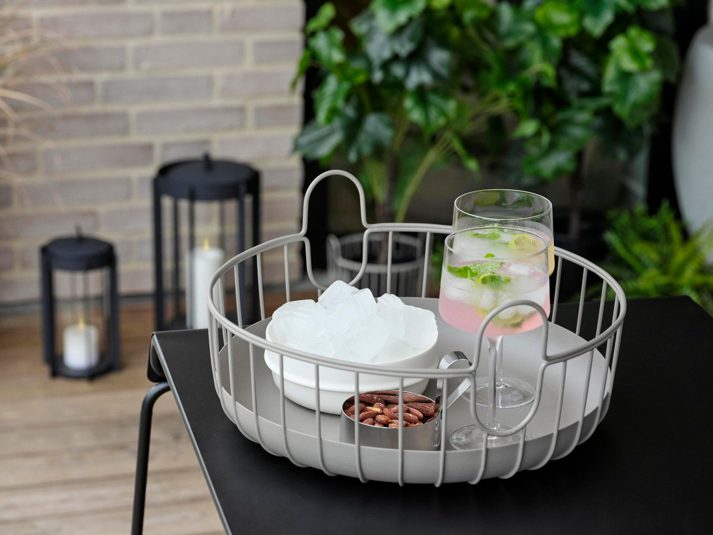 Inu Basket – Soft Grey